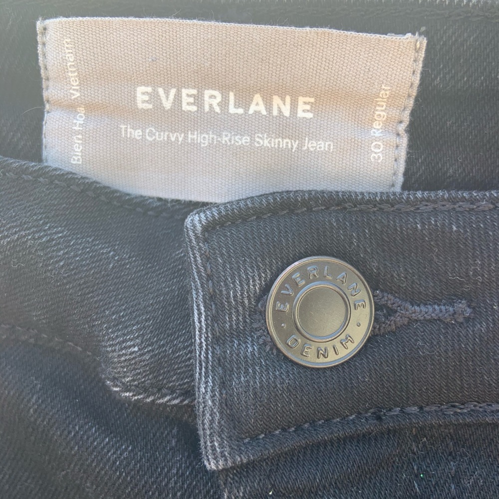 Everlane The Curvy High Rise Skinny Jean Sz 30